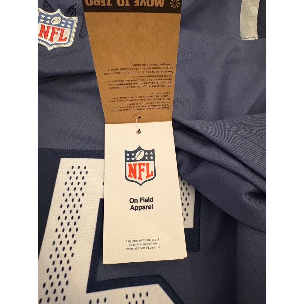 Nike New England‎ Patriots Hunter Henry 85 Jersey Mens XL Blue On Field Apparel - Picture 4 of 7